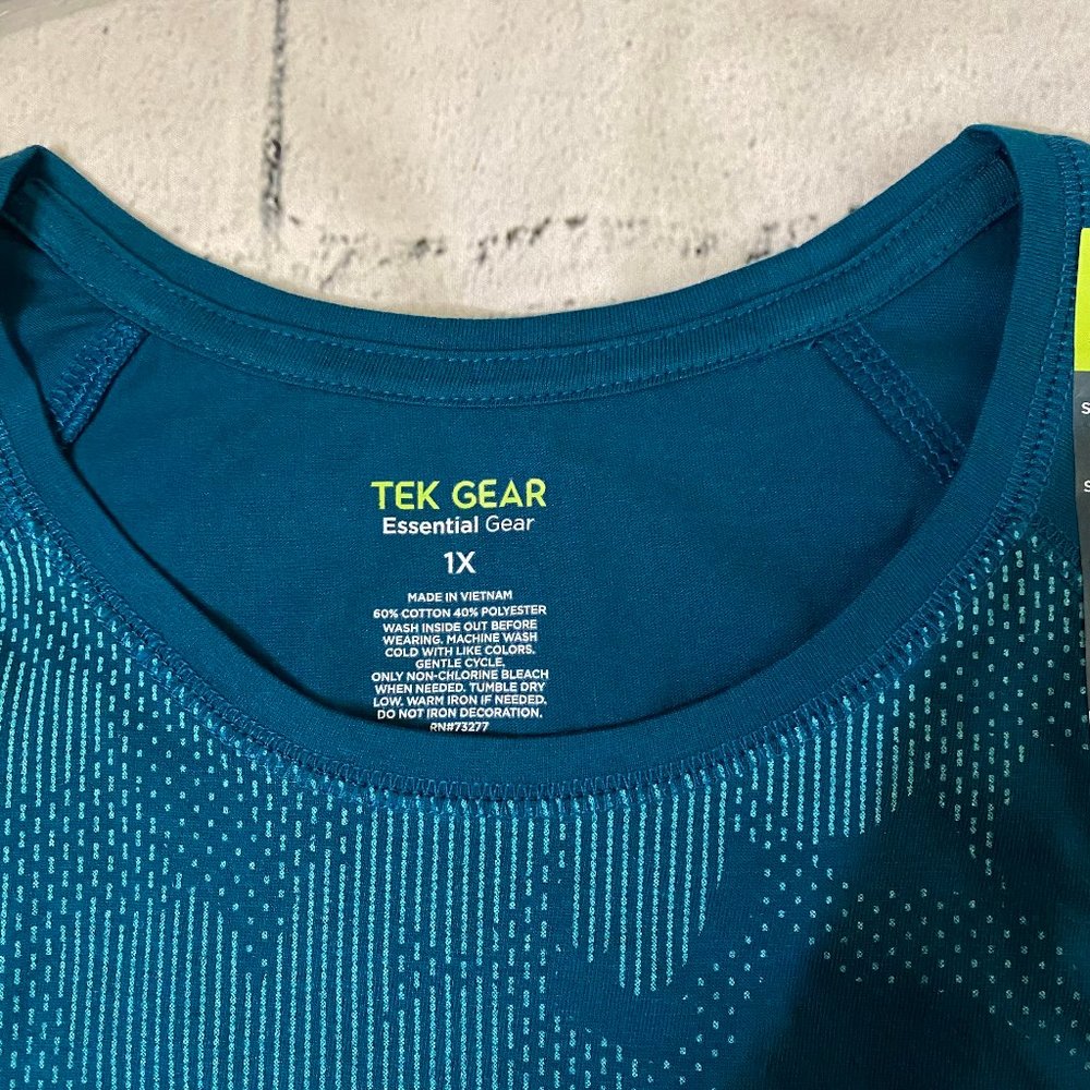Tek Gear Core Raglan Tee 1X - Picture 3 of 5